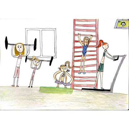 Yoana Rangelova 29x21cm Orijinal Karikatür BOD06673