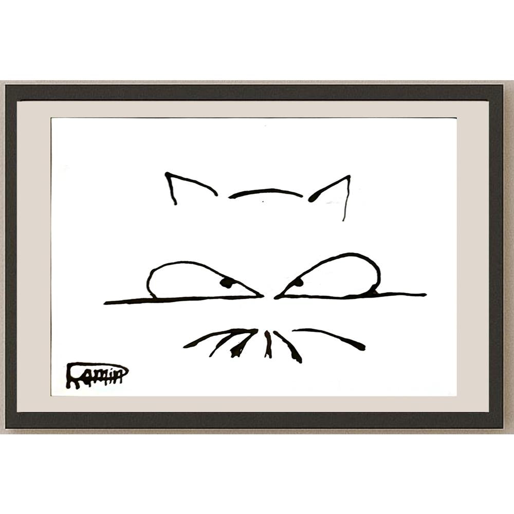 Ramin Rezaei 29x21cm Orijinal Karikatür BOD06680