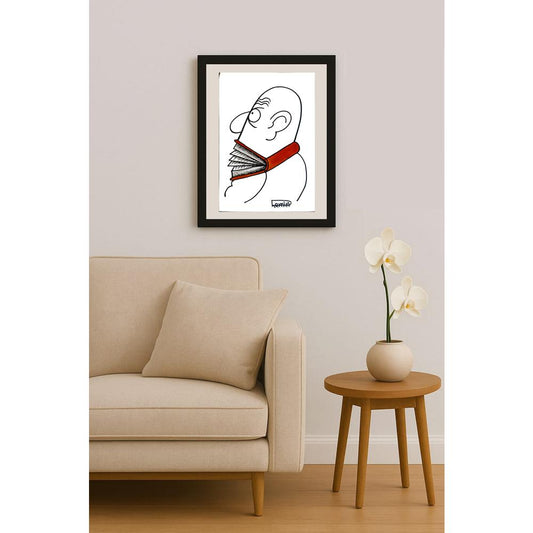 Ramin Rezaei 29x21cm Orijinal Karikatür BOD06681
