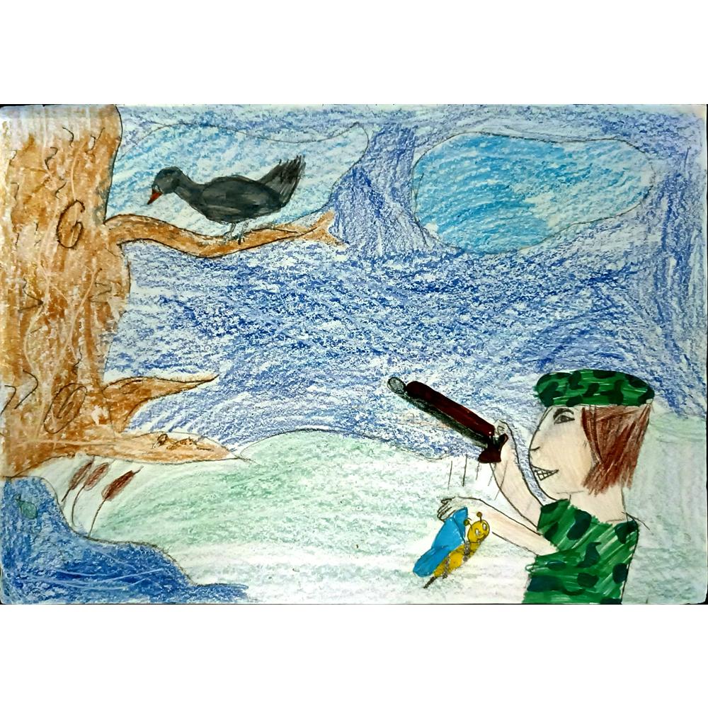 Hadja Starcevic 29x21cm Orijinal Karikatür BOD06683