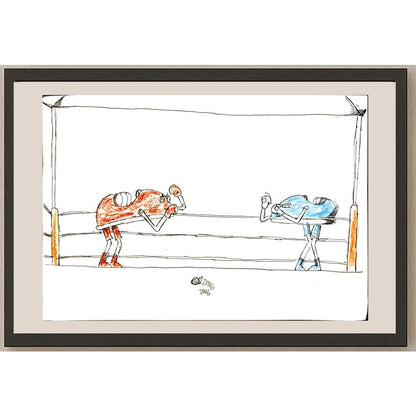 Uroj Maksimovic 29x21cm Orijinal Karikatür BOD06684