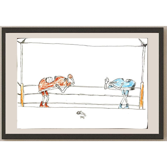 Uroj Maksimovic 29x21cm Orijinal Karikatür BOD06684