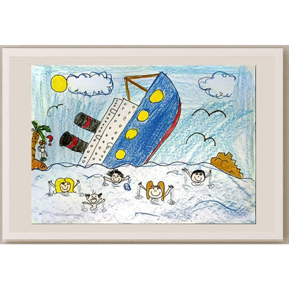 Nataljia Despotovic 29x21cm Orijinal Karikatür BOD06690