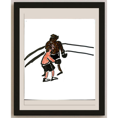 Bogdah Bogdahovic 25x22cm Orijinal Karikatür BOD06692