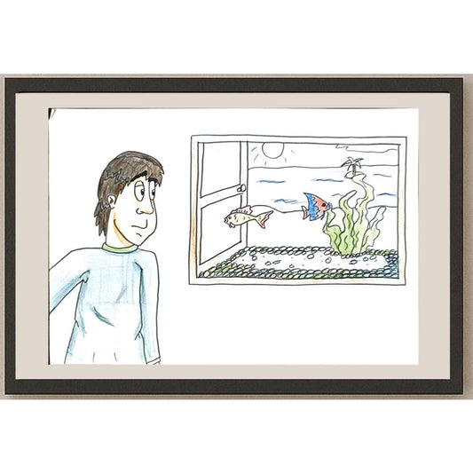 Jovana Sretenovic 29x21cm Orijinal Karikatür BOD06693