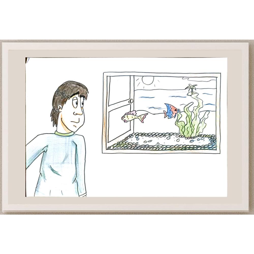 Jovana Sretenovic 29x21cm Orijinal Karikatür BOD06693
