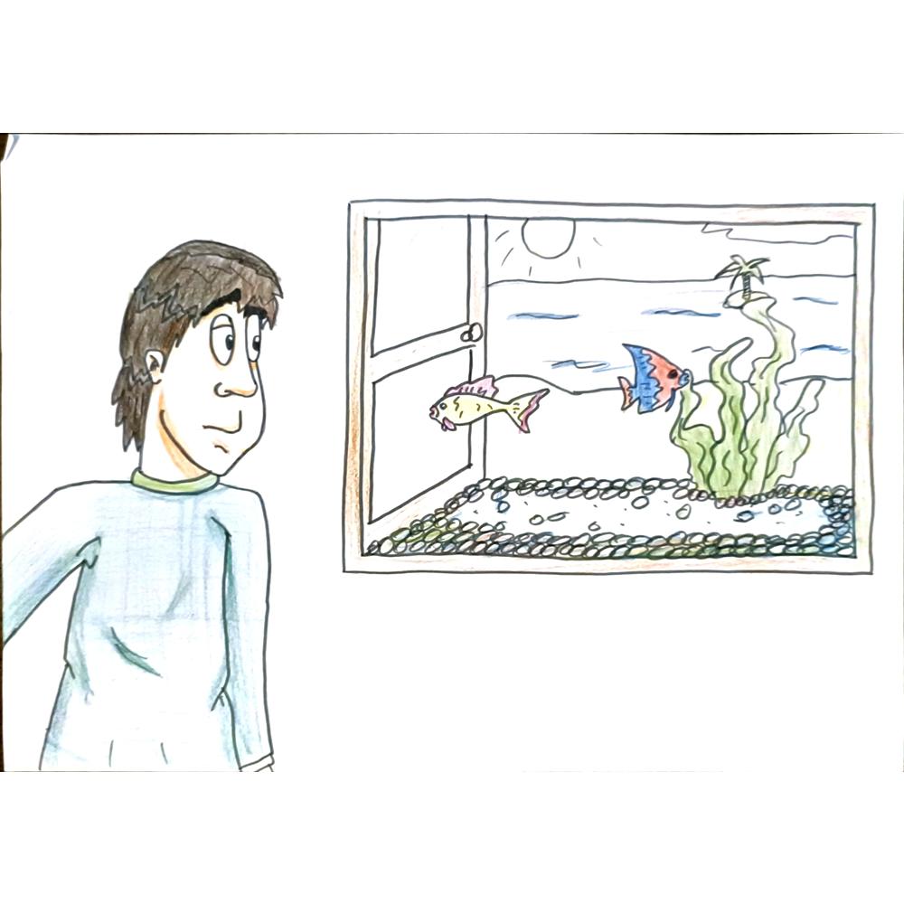 Jovana Sretenovic 29x21cm Orijinal Karikatür BOD06693