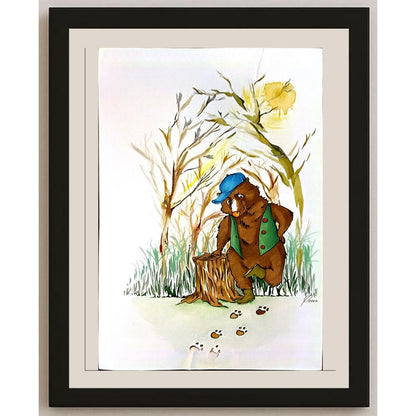 Caty Blatterman 29x21cm Orijinal Karikatür BOD06704