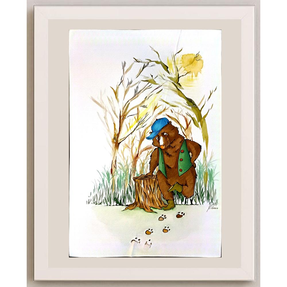 Caty Blatterman 29x21cm Orijinal Karikatür BOD06704