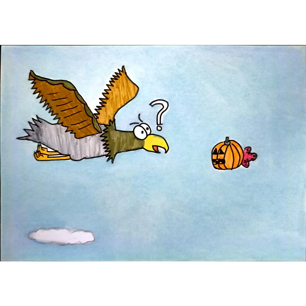 Ma Liang Jun 29x21cm Orijinal Karikatür BOD06718