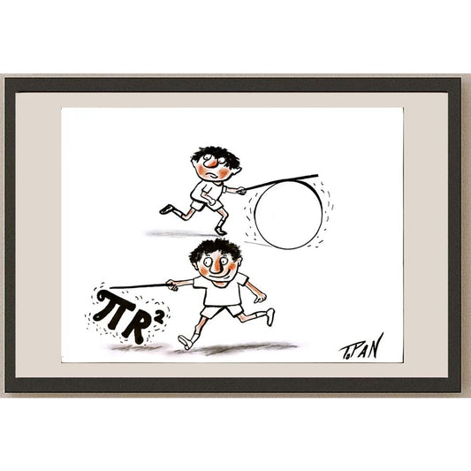 Cristian Topan 29x21cm Orijinal Karikatür BOD06721