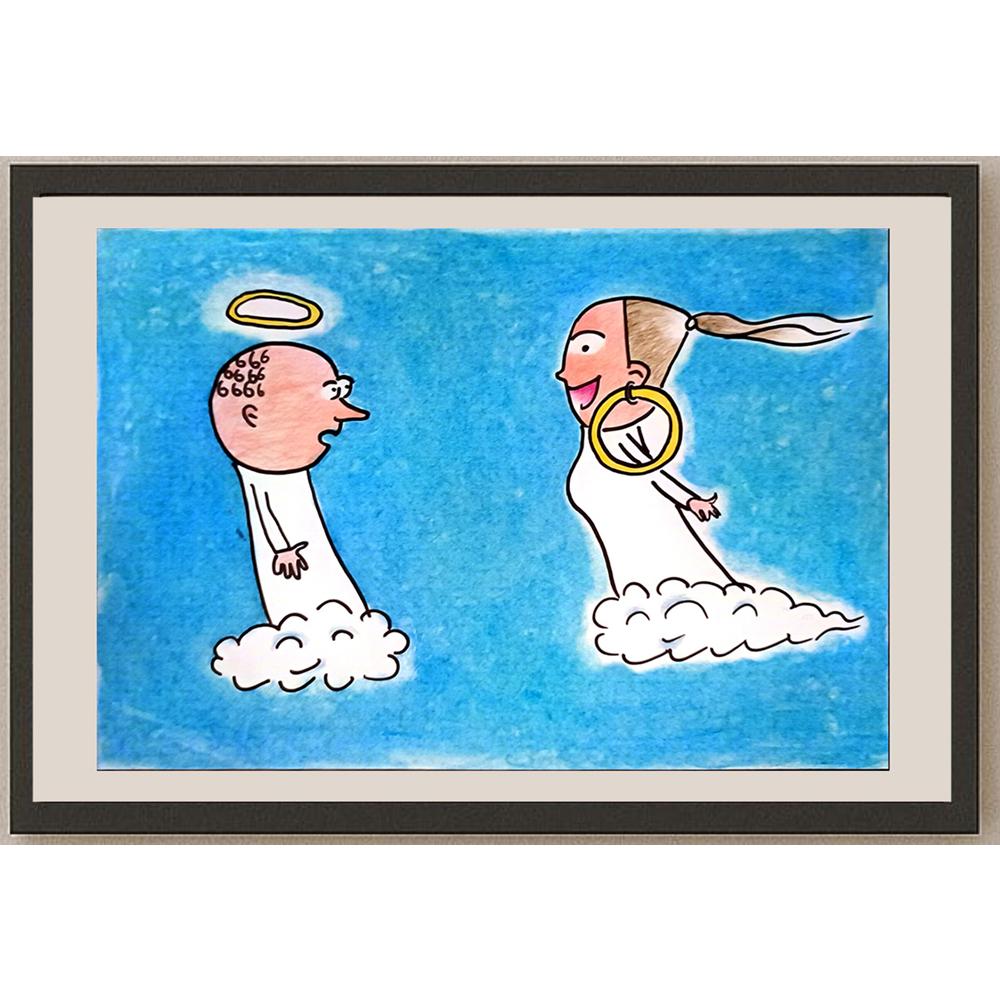 Chen Yue Xi 29x21cm Orijinal Karikatür BOD06729