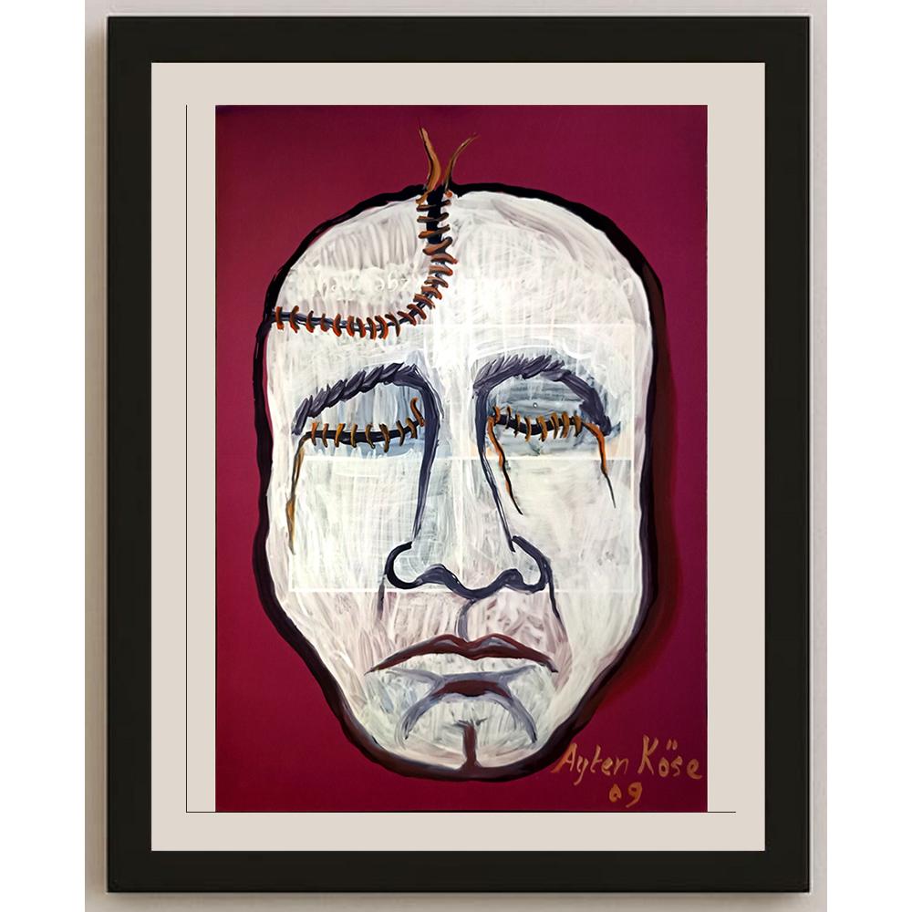 Ayten Köse 29x21cm Orijinal Karikatür BOD06734