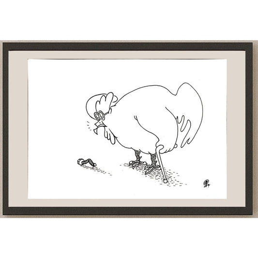 Ba Bilig 29x21cm Orijinal Karikatür BOD06735