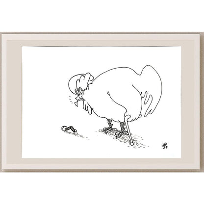 Ba Bilig 29x21cm Orijinal Karikatür BOD06735
