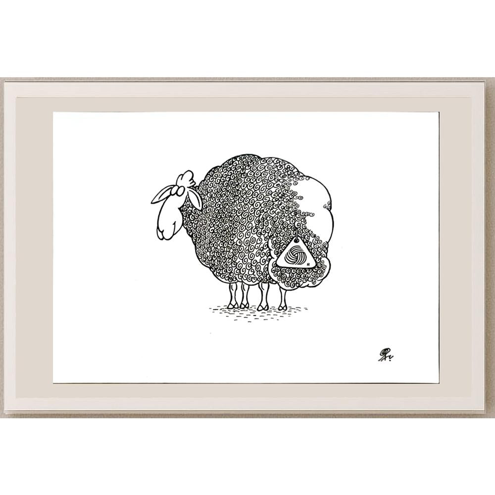 Ba Bilig 29x21cm Orijinal Karikatür BOD06736