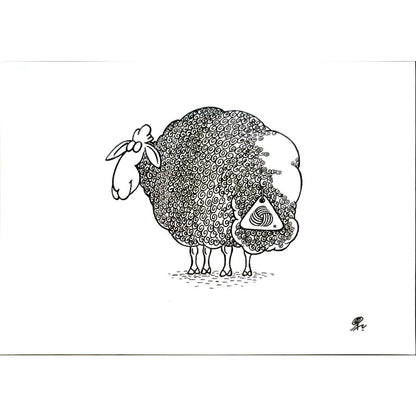 Ba Bilig 29x21cm Orijinal Karikatür BOD06736