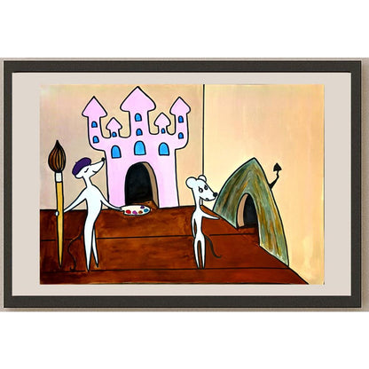 Merkurjeva Alexandra 29x21cm Orijinal Karikatür BOD06751