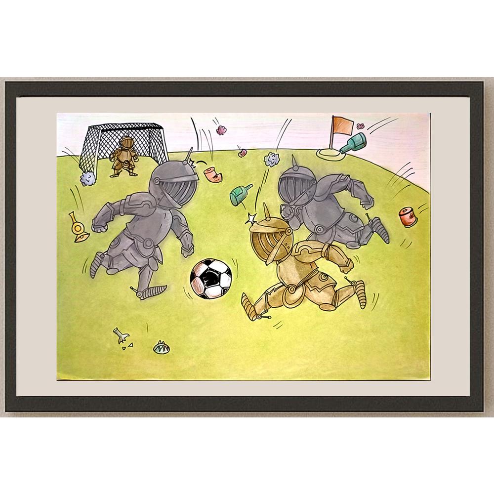 Skat Li 29x21cm Orijinal Karikatür BOD06759