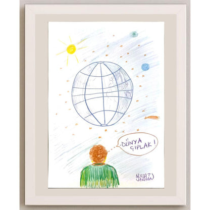 Nevzat Varhan 29x21cm Orijinal Karikatür BOD06761