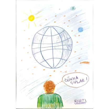 Nevzat Varhan 29x21cm Orijinal Karikatür BOD06761