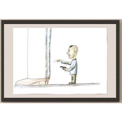 Jia Rui Jun 29x21cm Orijinal Karikatür BOD06764