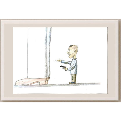 Jia Rui Jun 29x21cm Orijinal Karikatür BOD06764