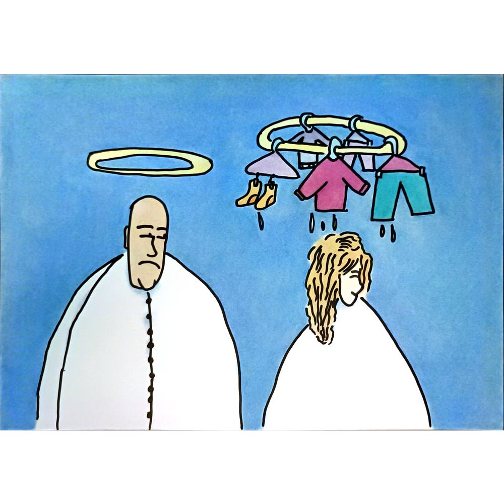 Hao Kai 29x21cm Orijinal Karikatür BOD06774