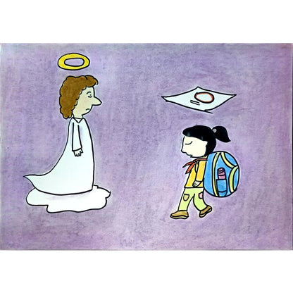 Zhang Yansilu 29x21cm Orijinal Karikatür BOD06775