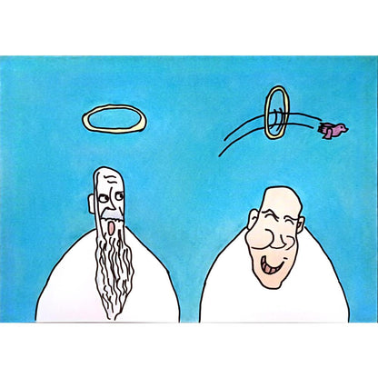 Hao Kai 29x21cm Orijinal Karikatür BOD06777