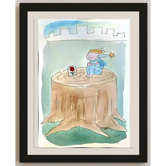 Shahin Kalantary 29x21cm Orijinal Karikatür BOD06786