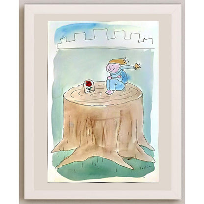 Shahin Kalantary 29x21cm Orijinal Karikatür BOD06786