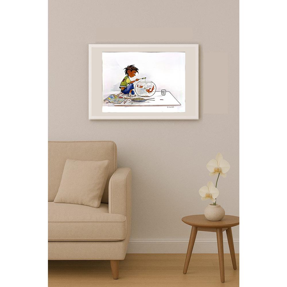 Biswal 29x21cm Orijinal Karikatür BOD06792
