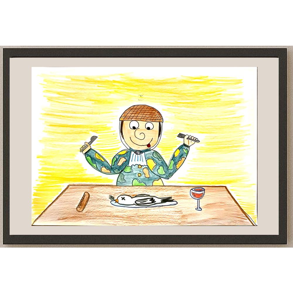 Nataljia Despotovic 29x21cm Orijinal Karikatür BOD06798