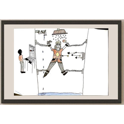 Jovana Turcinovic 29x21cm Orijinal Karikatür BOD06799