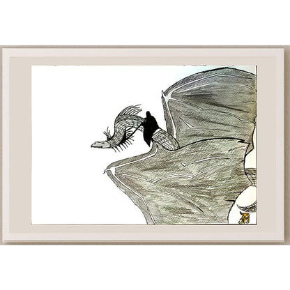 Aleksa Hrnjak 29x21cm Orijinal Karikatür BOD06800