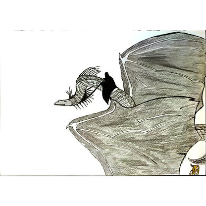 Aleksa Hrnjak 29x21cm Orijinal Karikatür BOD06800