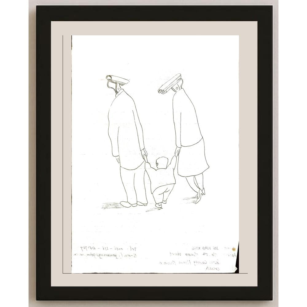 Jin Xiao Xing 29x21cm Orijinal Karikatür BOD06810