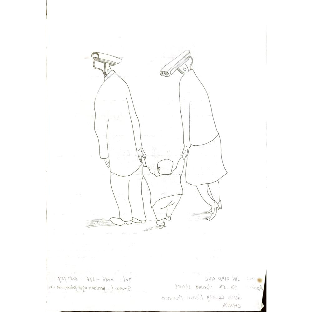 Jin Xiao Xing 29x21cm Orijinal Karikatür BOD06810