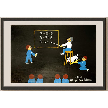 Koguciuk Adam Marian 29x21cm Orijinal Karikatür BOD06815