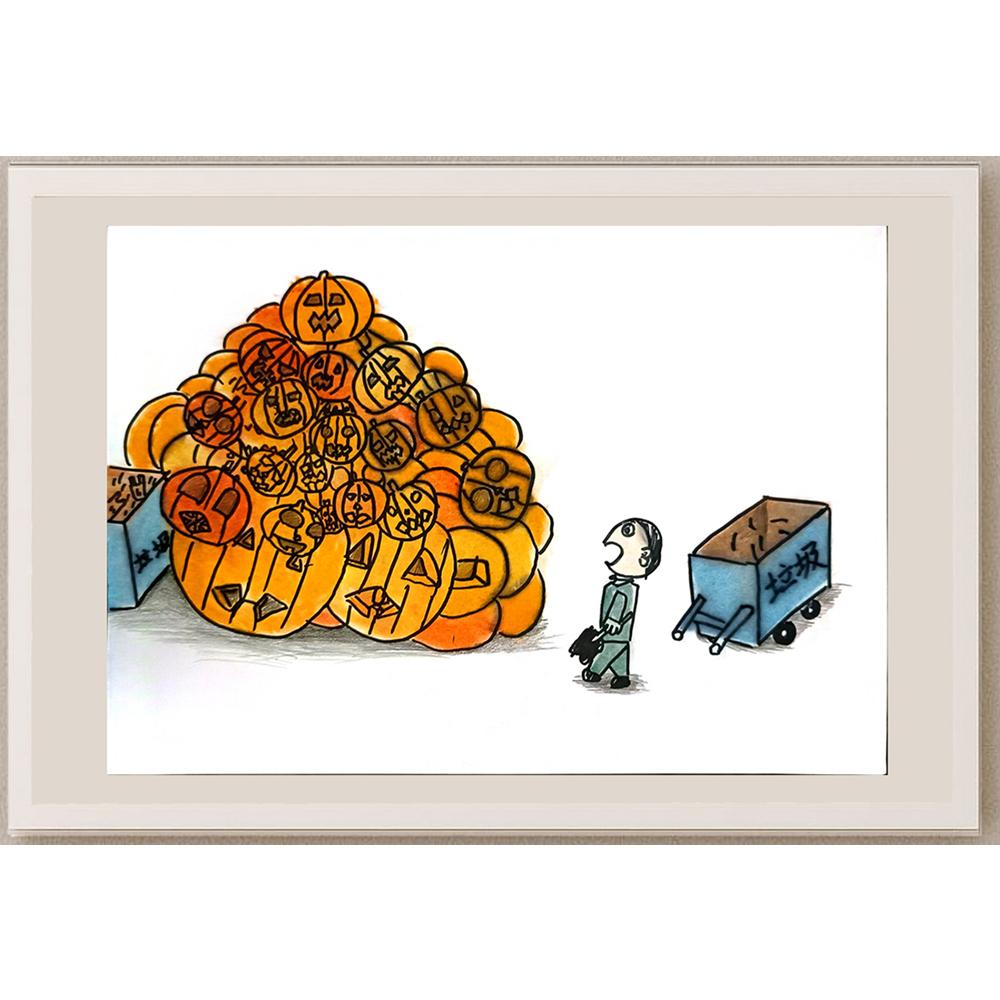 Zhao Boxi 29x21cm Orijinal Karikatür BOD06816