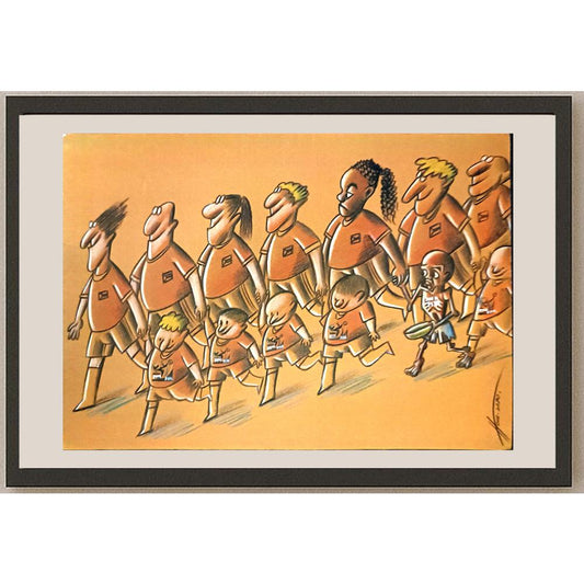 Xiao Qiang Hou 29x21cm Orijinal Karikatür BOD06819