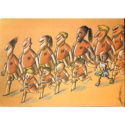 Xiao Qiang Hou 29x21cm Orijinal Karikatür BOD06819