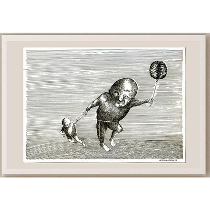 Henryk Cebula 29x21cm Orijinal Karikatür BOD06824