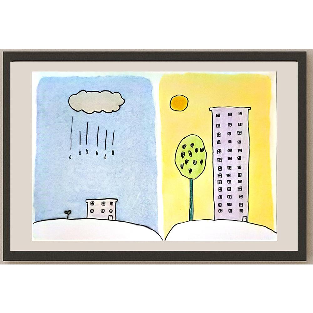 Zhou Yun Hao 29x21cm Orijinal Karikatür BOD06827