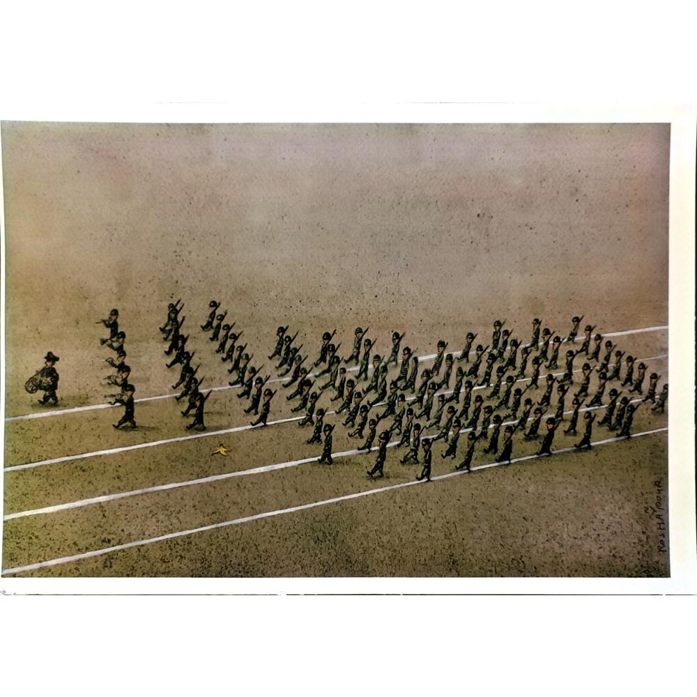 Amin Roshanpour 43x30cm Orijinal Karikatür BOD06832