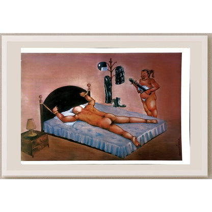 Amin Roshanpour 43x30cm Orijinal Karikatür BOD06835