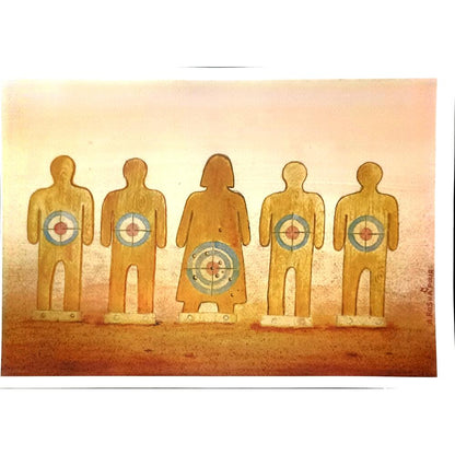 Amin Roshanpour 43x30cm Orijinal Karikatür BOD06838