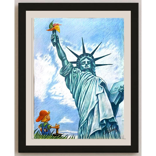 Azem Yılmaz 43x30cm Orijinal Karikatür BOD06841