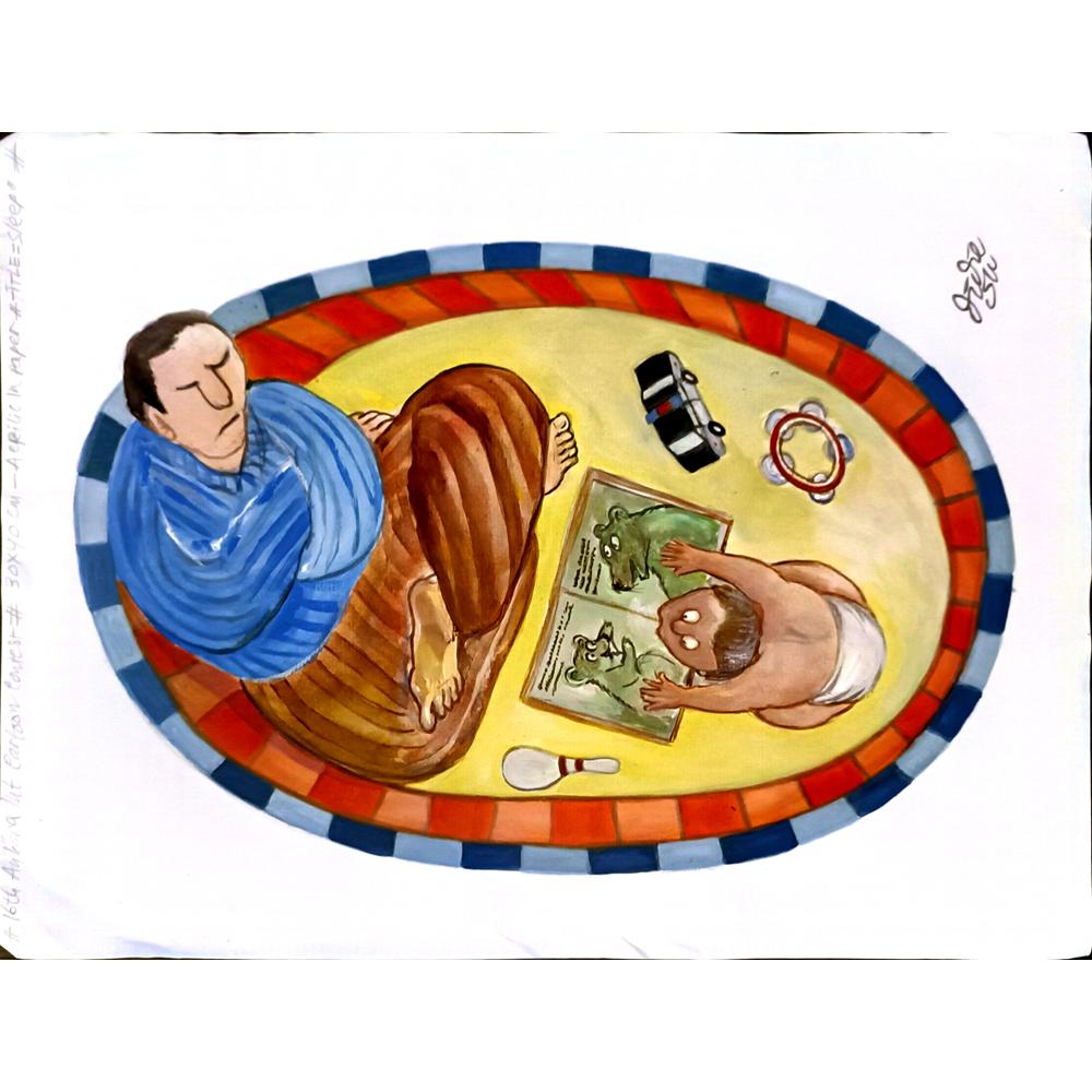 Didle Sw 43x30cm Orijinal Karikatür BOD06844